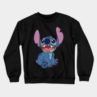 Smiling Stitch Crewneck Sweatshirt